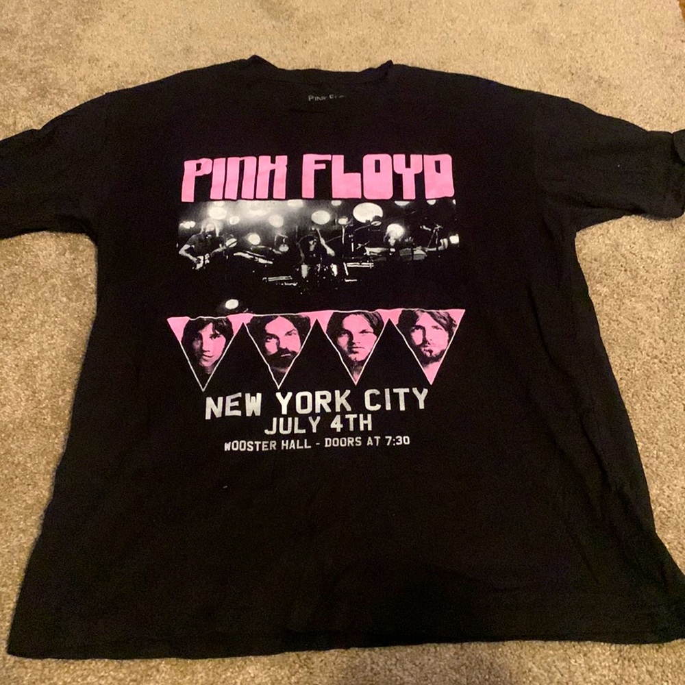 pink floyd vintage tee